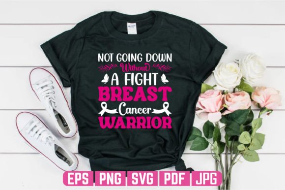 Breast Cancer Warrior Graphics for T-Shirt Designs