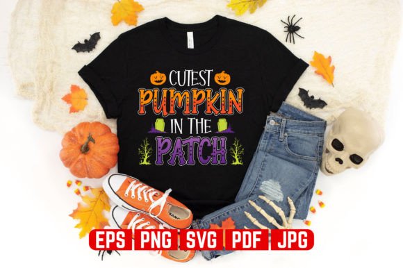 Cutest Pumpkin Halloween T-Shirt Design Graphics Review