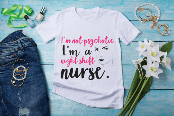 I m a Nurse SVG T-Shirt Design: Graphics Review