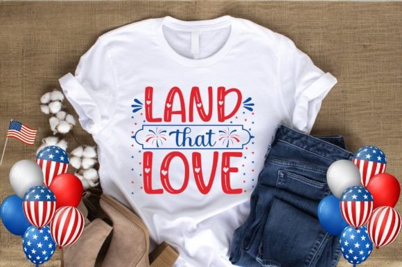 Land That Love 4th of July Tshirt Design Review