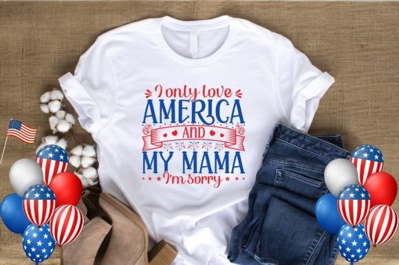Love America 4th of July T-shirt Design Review