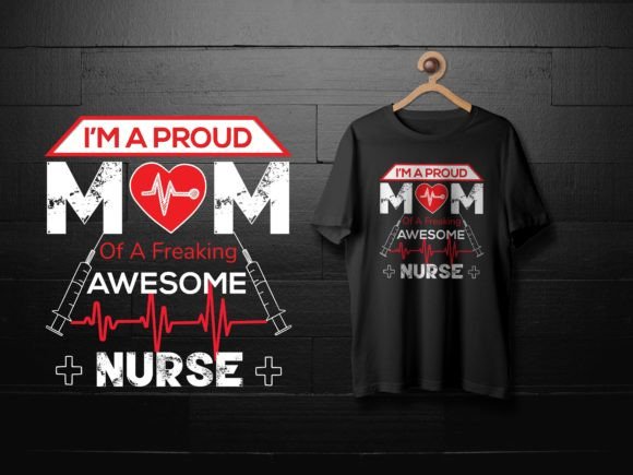 Mom Nurse Graphics: T-Shirt Designs for Sellers
