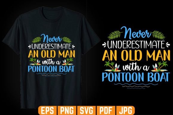 Never Underestimate Summer Tshirt Design Graphics Review